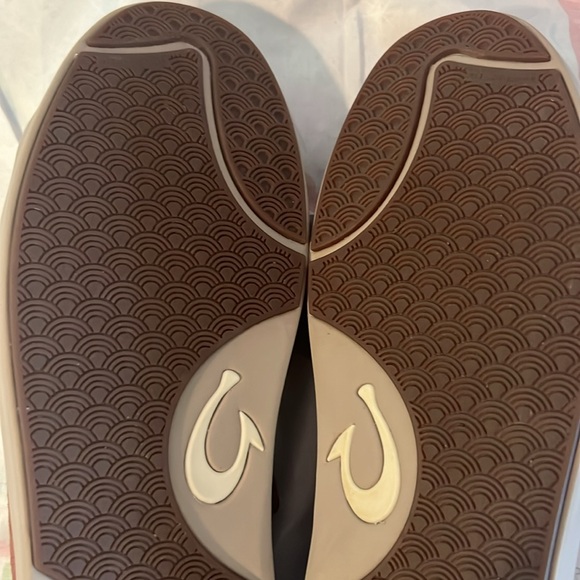 Like New OluKai Lae'ahi Li Kala Aloha Suede Sneaker Shoes Men's Sz  13M. - Picture 10 of 16